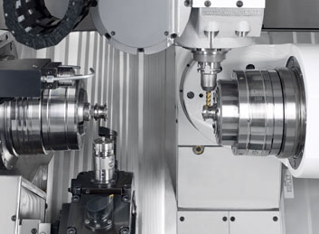Chiron 5 Axis Machine Inside Detail